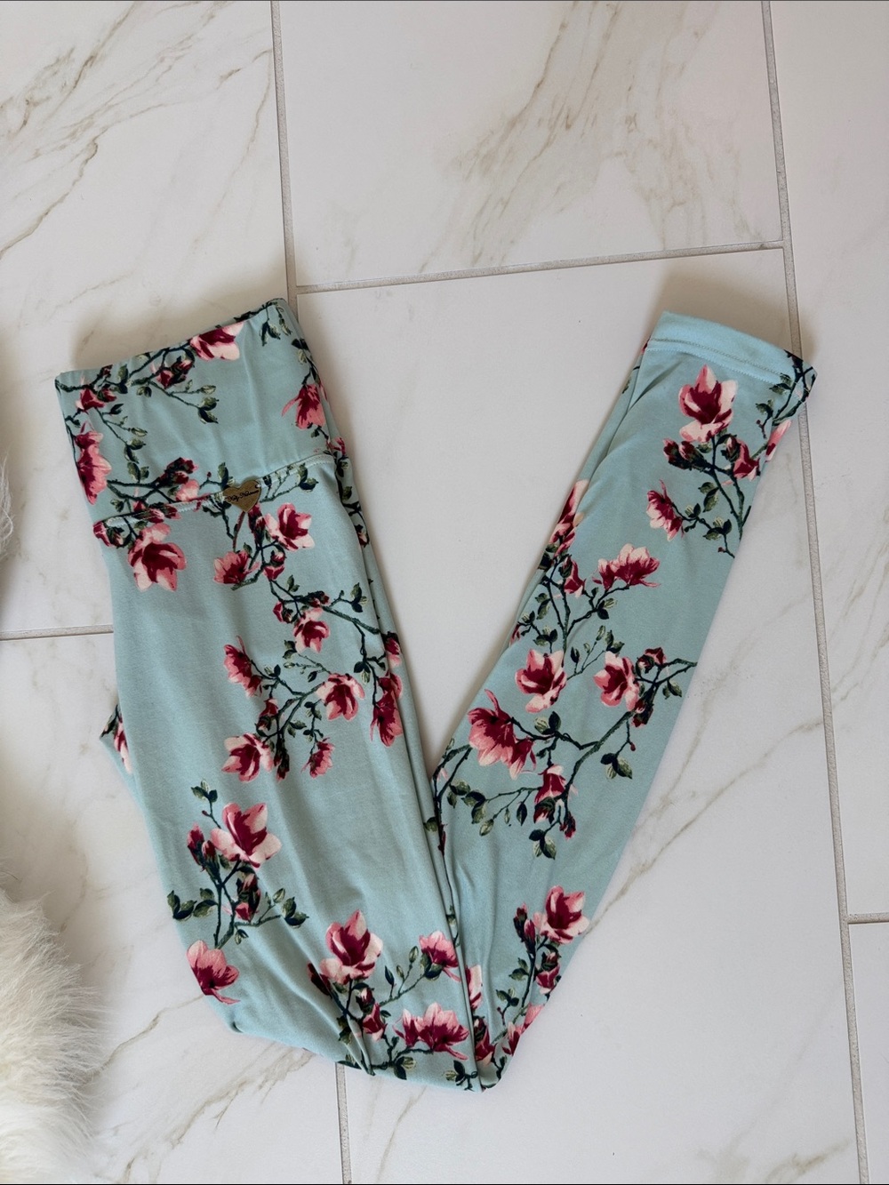 Cute Booty Lounge Floral Leggings